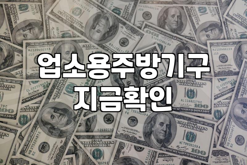 식당 오픈 준비하며 중고 주방설비 고를 때 꼭 확인해야 할 점들