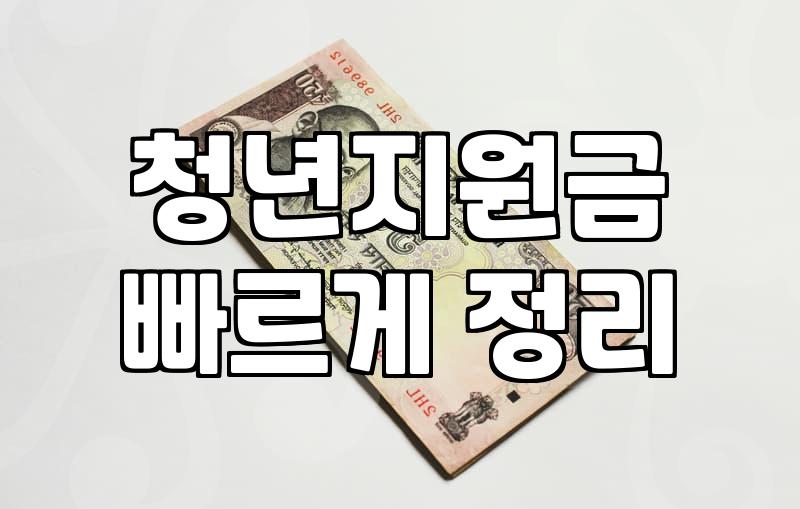 청년지원정책 신청 전 반드시 확인해야 할 실질적인 자격 요건