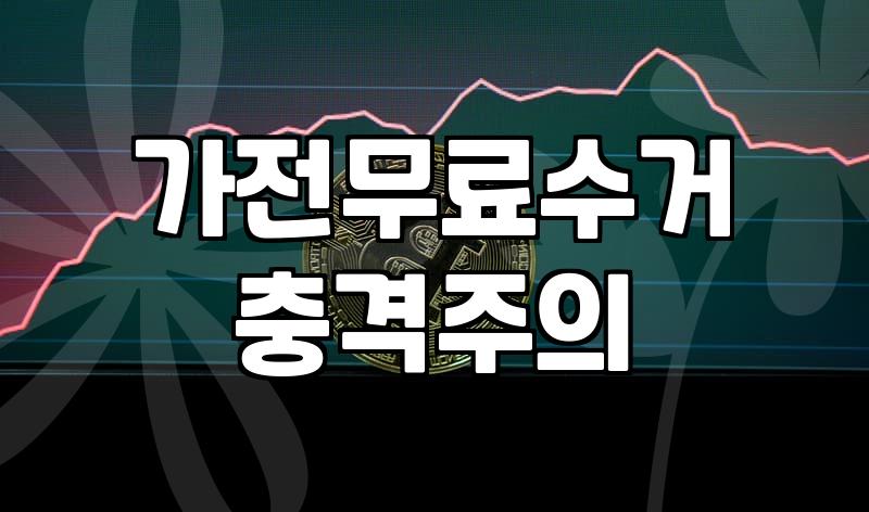 애물단지 가전과 가구, 무작정 버리기 전에 꼭 알아야 할 현실적인 고민들
