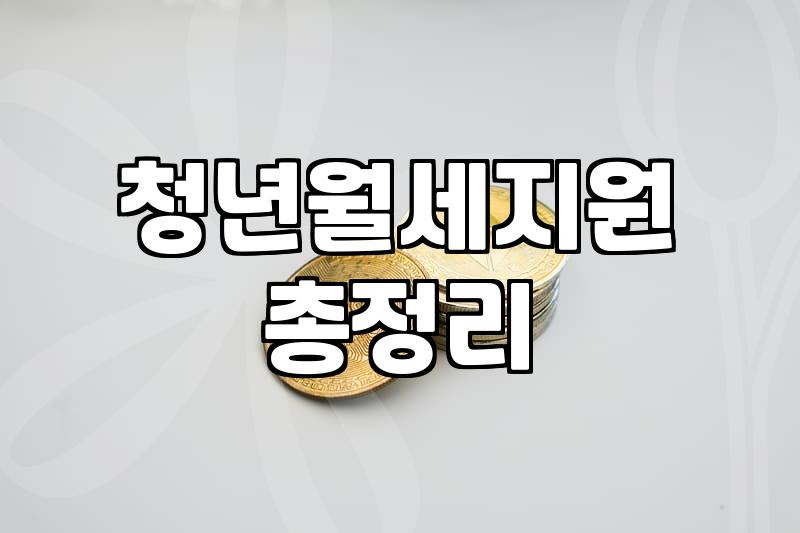 청년 월세 지원 신청하다가 서류 때문에 반나절 다 날렸다
