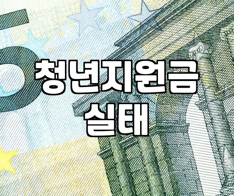 청년지원금 알아보려다 기사만 잔뜩 보고 지쳐버린 날