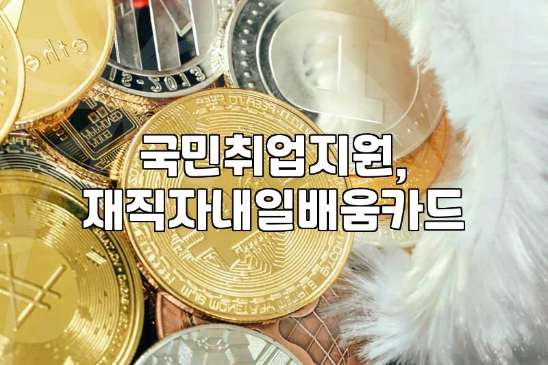 내일배움카드, 정말 ‘내일’을 위한 투자인가? (경험자가 말하는 현실)