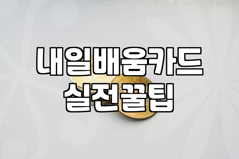 바리스타국비지원 신청 조건과 본인부담금 계산 방식