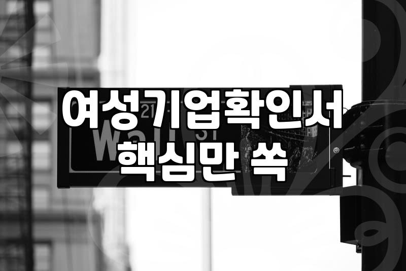여성기업대출, 환상과 실제의 괴리 (현실적으로 짚어보는 자금 조달의 한계와 선택지)