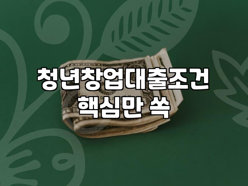 청년창업지원금, 현실과 기대 사이에서 고민하는 이들에게